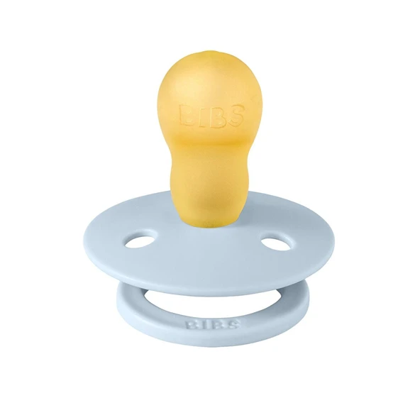 Bibs Colour Kauçuk Emzik-BabyBlue-18+ Ay (2 ADET) ürün görseli 1