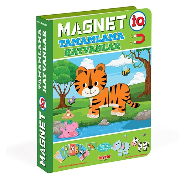Dıy Toy Magnetik Hayvan Tamamlama - Resim 3