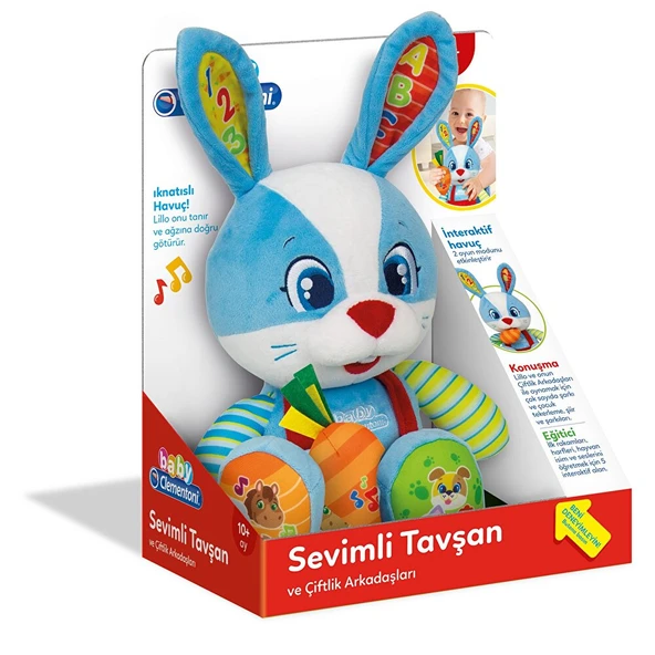 Bebek Eğitici Sevimli Tavşan - Resim 2