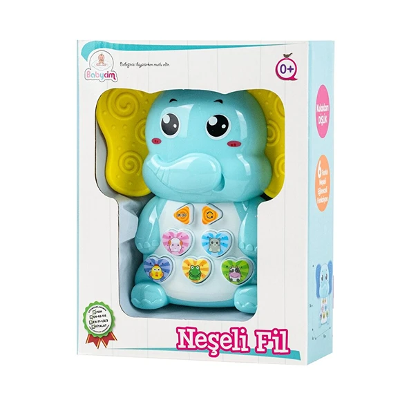 Babycim Neşeli Fil Arkadaşım (2 ADET) ürün görseli 1