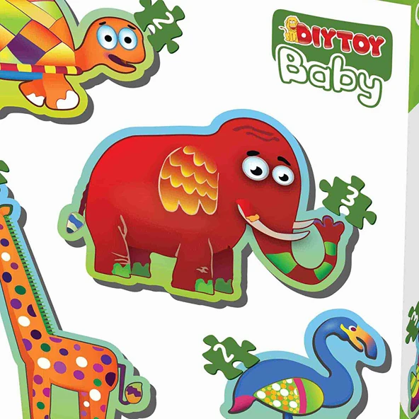 Baby Puzzle Orman Hayvanları - Resim 3