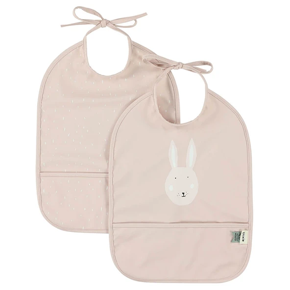 Mrs. Rabbit - Sıvı Geçirmez 2li Mama Önlüğü Seti (2 ADET) ürün görseli 1
