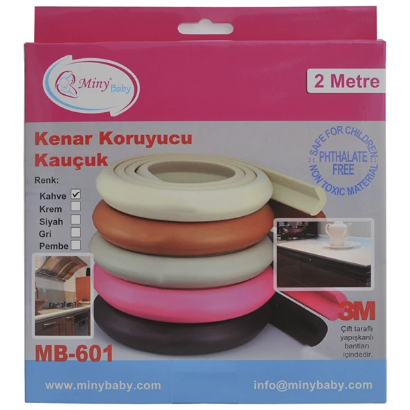 Kauçuk Kenar Koruyucu 2 m (4 ADET) ürün görseli 1