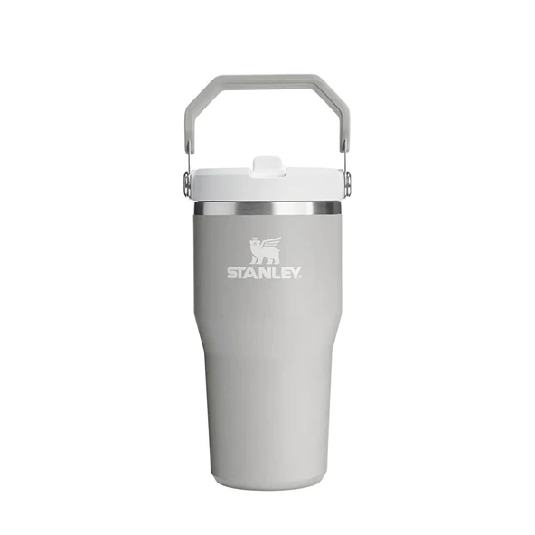 The IceFlow Flip Straw Tumbler 600ml Ash (2 ADET) ürün görseli 1