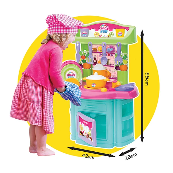 Candy & Ken Şef Mutfak Seti (4 ADET) - Resim 3