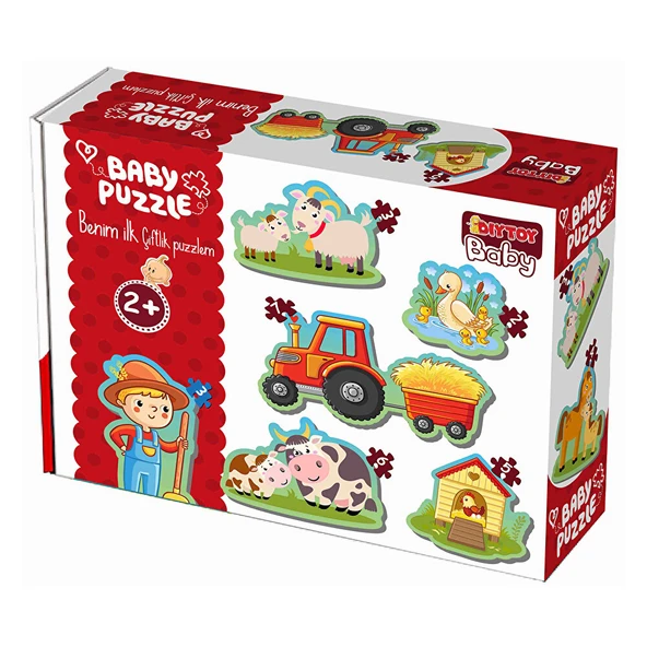 Baby Puzzle Çiftlik (3 ADET) ürün görseli 1