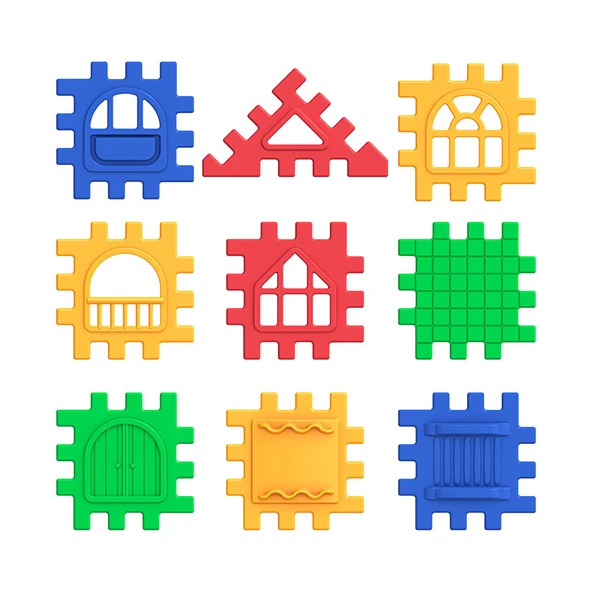 Dede Puzzle City 64 Parça (2 ADET) - Resim 3