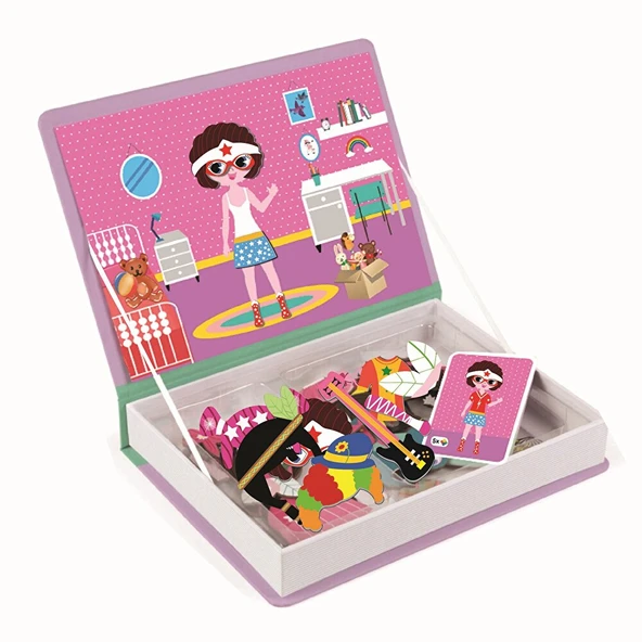 Dıy Toy Magnetik Kıyafet Giydirme Kostümler (2 ADET) ürün görseli 1