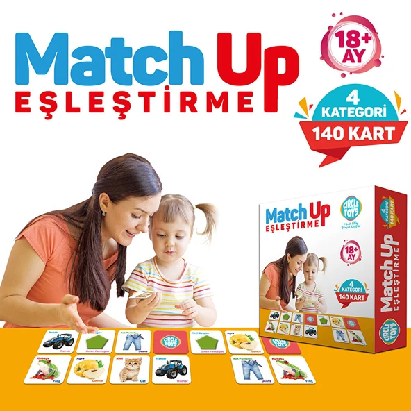 Match Up Eşleştirme Kartları - Resim 2