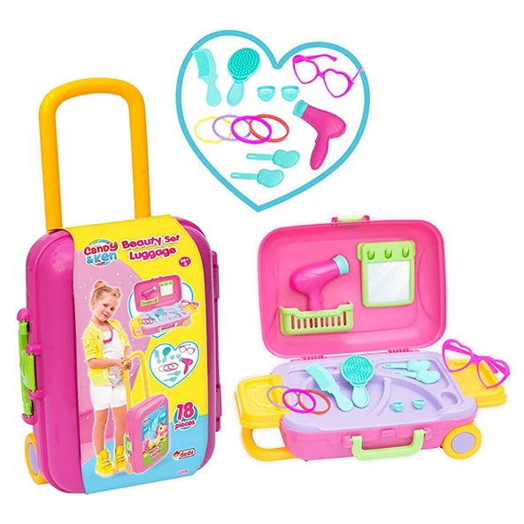 Fen Oyuncak Candy & Ken Güzellik Set Bavulum (4 ADET) ürün görseli 1