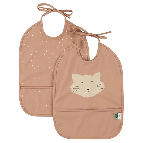 Mrs. Cat -Sıvı Geçirmez 2li Mama Önlüğü (3 ADET) ürün görseli 1