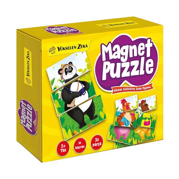 2+ Yaş Magnet Puzzle ürün görseli 1