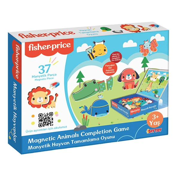 Fisher Price Manyetik Tablet Hayvan Tamamlama (2 ADET) ürün görseli 1