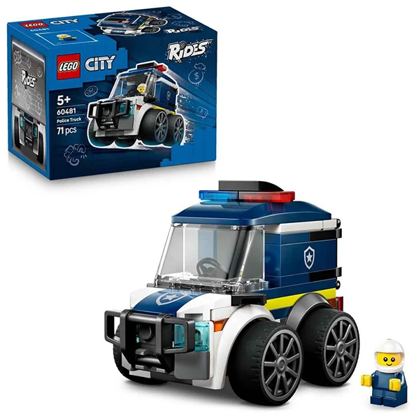City Araçlar - Polis Kamyonu 60481 (3 ADET) ürün görseli 1