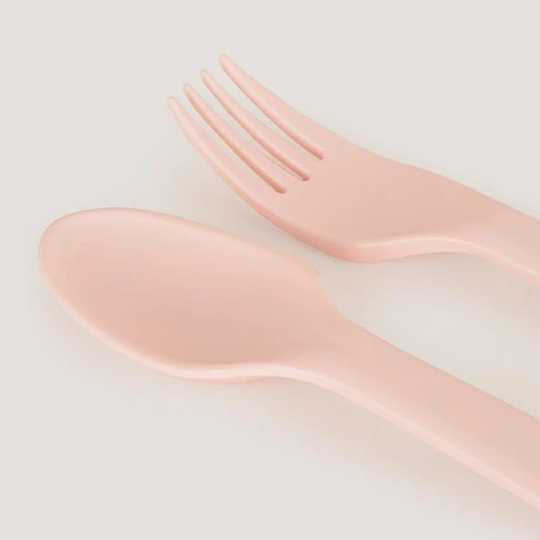 LC Kaşık Çatal Seti Pink (2 ADET) - Resim 3