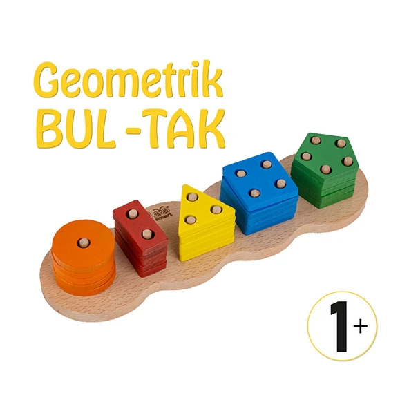 Geometrık Bul Tak (3 ADET) - Resim 2