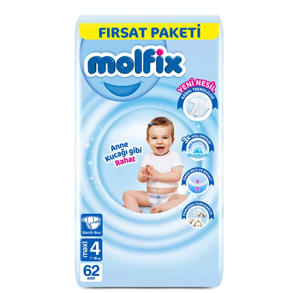 Fırsat Paketi Maxi 4 Beden 62 Adet (4 ADET) ürün görseli 1