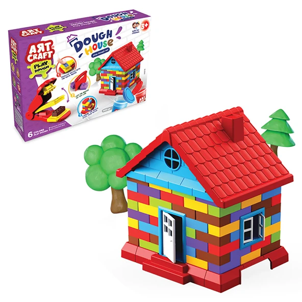 Dede Art Craft Hamur Ev Bebek Oyun Hamuru Seti +3 Yaş (2 ADET) ürün görseli 1