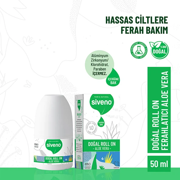 %100 Doğal Roll-On Aloe Vera 50 ml (2 ADET) - Resim 2