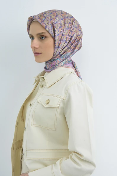Armine Saf İpek Sura Eşarp-2026 İlkbahar-Yaz- 951800D ürün görseli 1