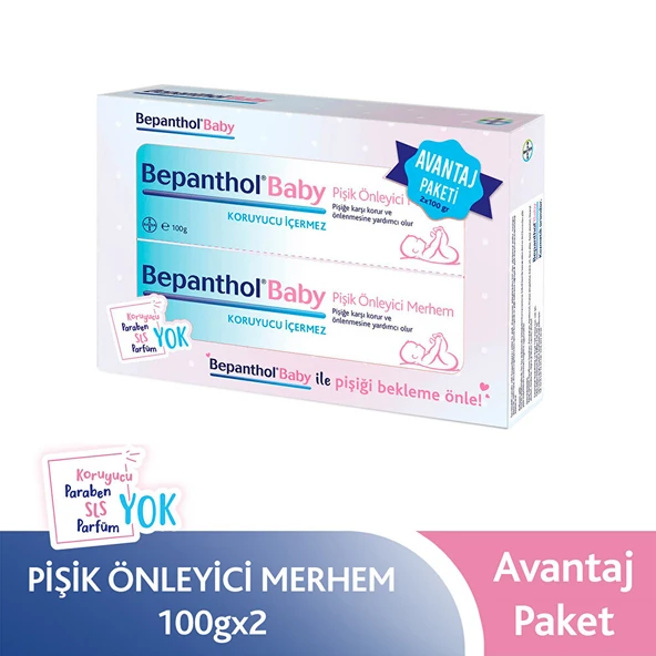 Baby Pişik Önleyici Merhem 2x100 gr Combo Avanta (2 ADET) ürün görseli 1