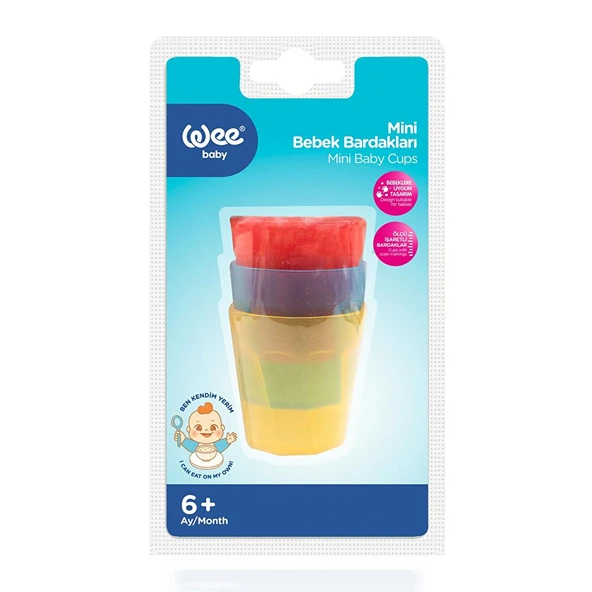 Mini Bebek Bardakları (3 ADET) - Resim 3