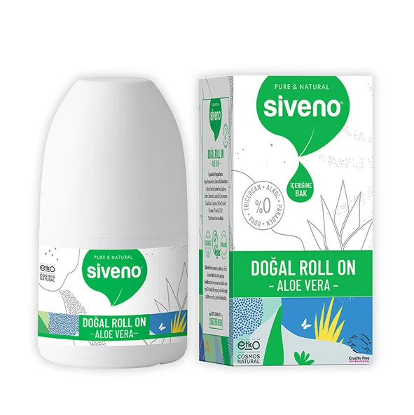%100 Doğal Roll-On Aloe Vera 50 ml (4 ADET) ürün görseli 1