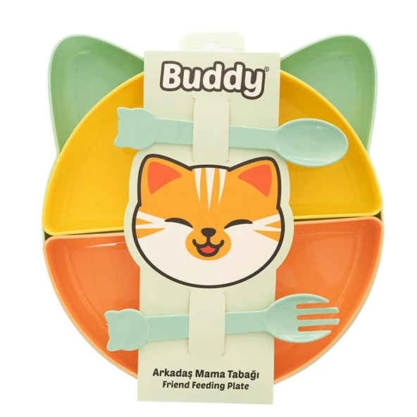 Kitty Mama Tabağı - 7 Parça Tropik (5 ADET) ürün görseli 1