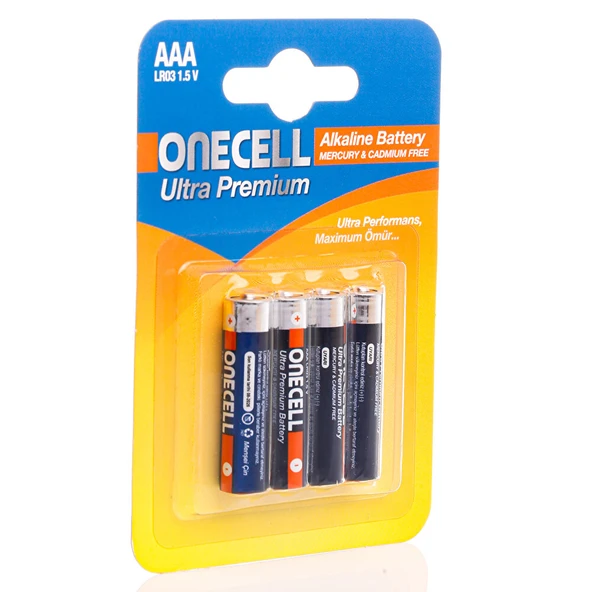 Ultra Premium Alkalin AAA Boy Pil 4lü (2 ADET) - Resim 2