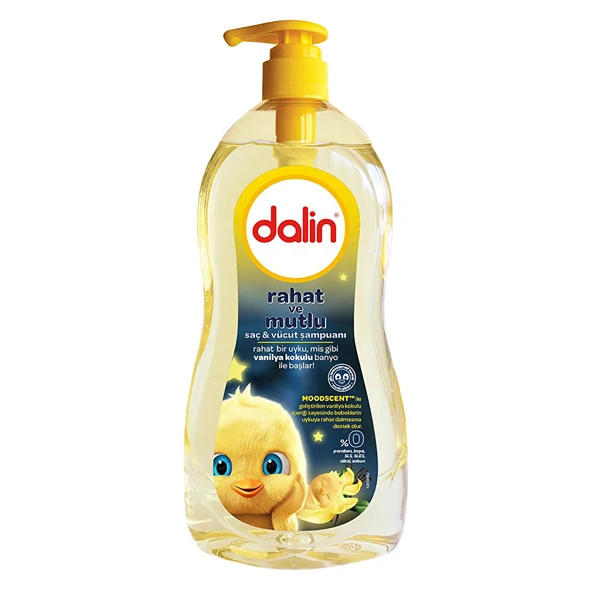 Vanilya Kokulu Rahat Ve Mutlu Bebek Şampuanı 700 ml (4 ADET) ürün görseli 1