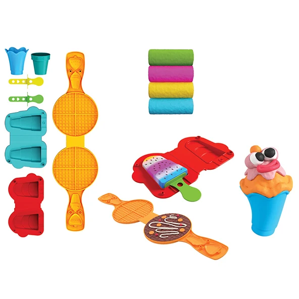 Waffle ve Dondurma Oyun Hamuru (2 ADET) - Resim 3