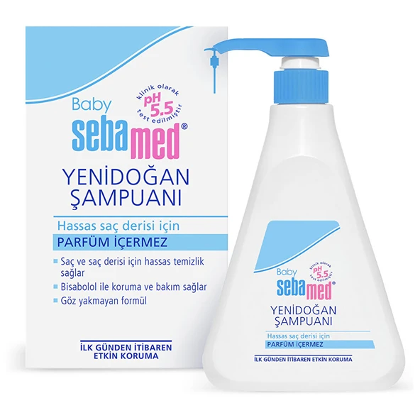 Baby Sebamed Yenidoğan Şampuanı 500 ml (2 ADET) ürün görseli 1