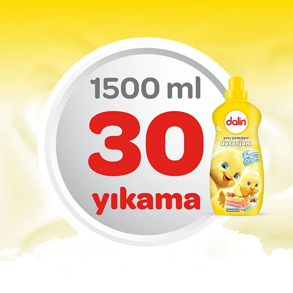 Sıvı Çamaşır Deterjanı 1500 ml (3 ADET) - Resim 2
