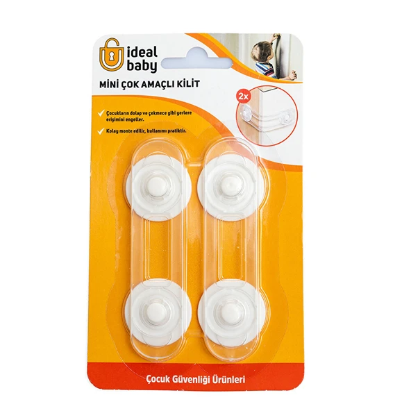 Mini Çok Amaçlı Kilit (3 ADET) ürün görseli 1