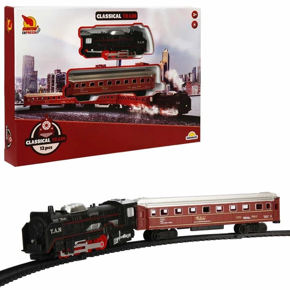 S02005070 TREN SET 14 PRÇ KÇK IŞIKLI -SUN - Resim 2