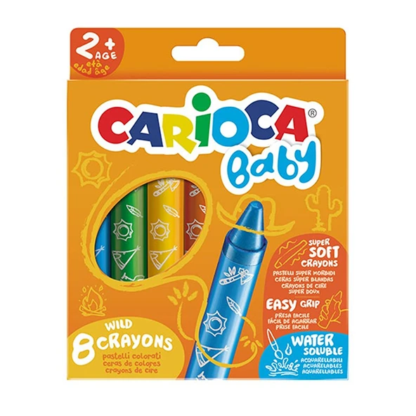 Jumbo Pastel Boya 8'li 1 Adet ürün görseli 1