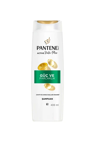 4 ADET Pantene Güç Parlaklık 1+1 400 ml ürün görseli 1