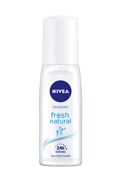 4 ADET Nivea Pump Sprey Kadın Fresh Natural 75 ml ürün görseli 1