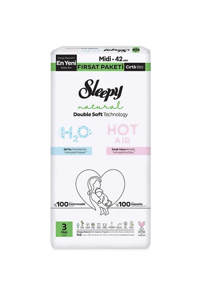 4 ADET Sleepy Natural Double Soft Fırsat Midi (3) 42'li ürün görseli 1