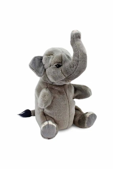 3 ADET Animals of the World Fil Kukla 26 cm ürün görseli 1