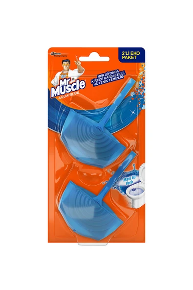 4 ADET Mr Muscle Wc Temizleyici Blok 2x40 G ürün görseli 1
