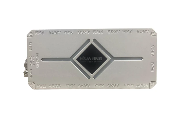 TAPLİN TF-100W Beyaz Argb Fan LED Kontrolcü Hub ürün görseli 1