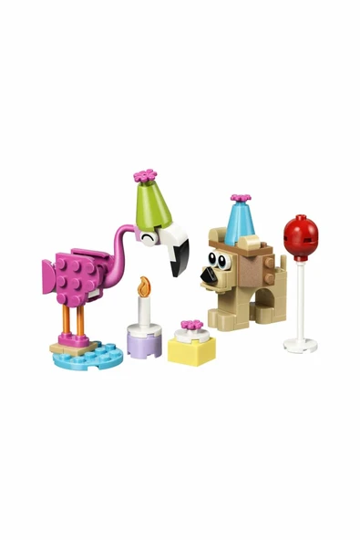 4 ADET Lego Creator Sevimli Hayvan Doğum Günü Partisi 30715 ürün görseli 1