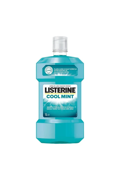 Listerine Ağız Suyu Cool Mint 1000 ml ürün görseli 1