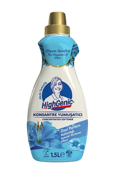 4 ADET Highgenic Çamaşır Yumuşatıcı Lillyum Zarafeti 1500 Ml ürün görseli 1