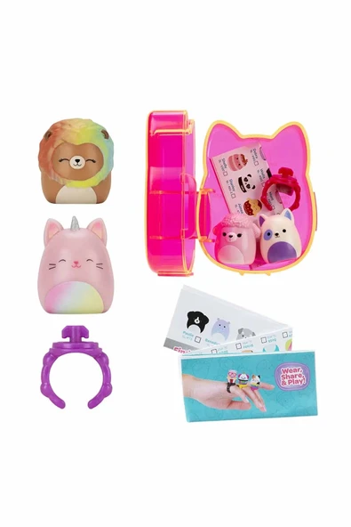 Squish-A-Longs 2 Figür + Yüzük Sürpriz Paket Seri 2 ürün görseli 1