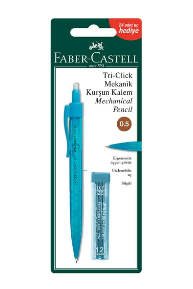 Faber Castell Triclick Versatil Kalem + Min Seti 0.5 MM ürün görseli 1