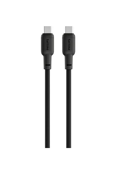 4 ADET Philips 60W Usb-C Şarj Kablosu DLC6541CB - Resim 2