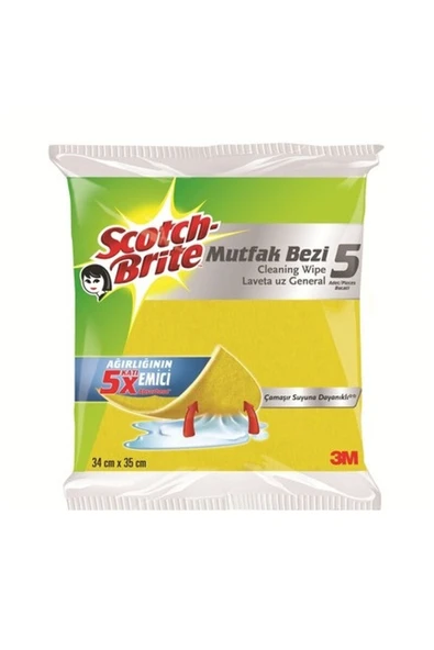 4 ADET Scotch Brite Mutfak Bezi 5'li ürün görseli 1