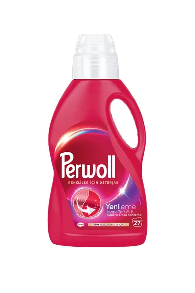 4 ADET Perwoll Sıvı Bakım Deterjanı Renkliler 27 Yıkama 1485 ml ürün görseli 1